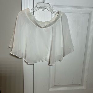 Elegant White Children’s Ballet Skirt